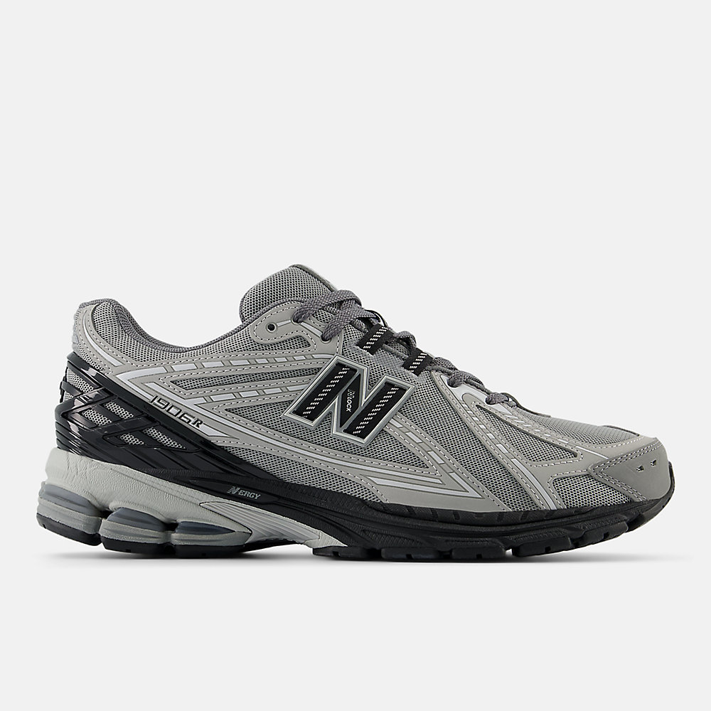 New Balance 1906R Shoes Castlerock with Rain Cloud and Black